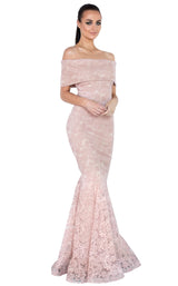1 of 2 Nicole Bakti 6852 Dress Dusty-Rose