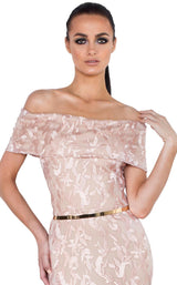 2 of 2 Nicole Bakti 6856 Dress Dusty-Rose