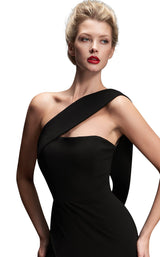 4 of 6 Nicole Bakti 6865 Dress Black