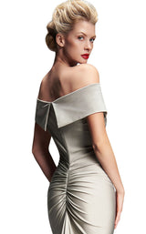 4 of 4 Nicole Bakti 6890 Dress Silver