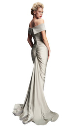2 of 4 Nicole Bakti 6890 Dress Silver