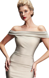 3 of 4 Nicole Bakti 6890 Dress Silver