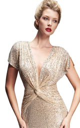 2 of 2 Nicole Bakti 6896 Dress Silver