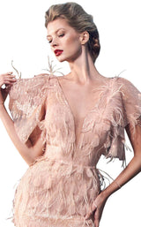 2 of 2 Nicole Bakti 6923 Dress Dusty-Rose