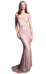 1 of 2 Nicole Bakti 6933 Dress Blush