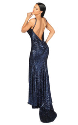 2 of 4 Nicole Bakti 6969 Dress Royal