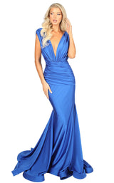 1 of 4 Nicole Bakti 6995 Dress Royal