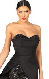 2 of 2 Nicole Bakti 7030 Dress Black