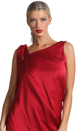 3 of 4 Nicole Bakti 7034 Dress Ruby-Red