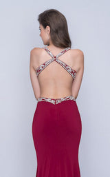 6 of 6 Nina Canacci 2237 Burgundy