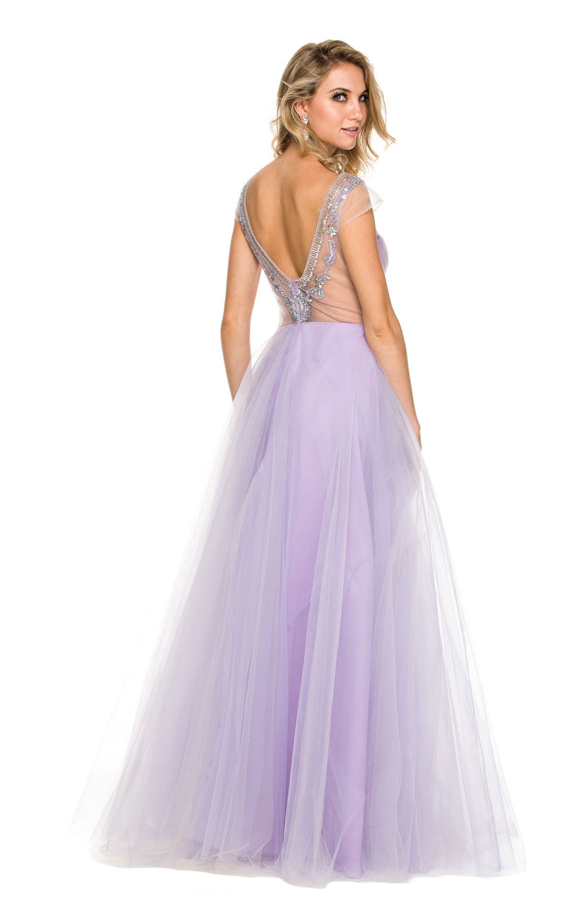 Nox Anabel 3131 Dress Lilac-Aqua