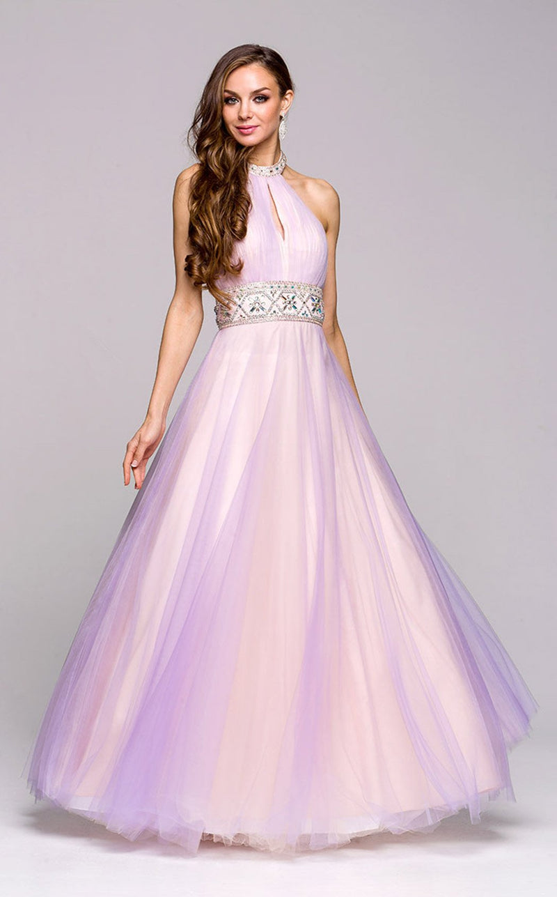 Nox Anabel 3135 Dress Lilac-Nude