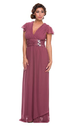 2 of 5 Nox Anabel 5054 Dress Rose-Wood