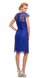 18 of 20 Nox Anabel 5064 Dress Royal-Blue