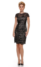 2 of 20 Nox Anabel 5064 Dress Black-Sand