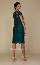 20 of 20 Nox Anabel 5064 Dress Teal-Blue