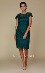 11 of 20 Nox Anabel 5064 Dress Teal-Blue