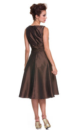 4 of 6 Nox Anabel 5068 Dress Brown