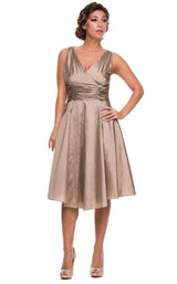 3 of 6 Nox Anabel 5068 Dress Gold