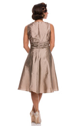 6 of 6 Nox Anabel 5068 Dress Gold