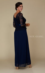 2 of 2 Nox Anabel 5116 Dress Navy-Blue