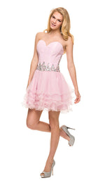 2 of 3 Nox Anabel 6007 Dress Baby-Pink