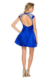 3 of 4 Nox Anabel 6051 Dress Royal-Blue