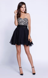 1 of 6 Nox Anabel 6169 Dress Black-Nude