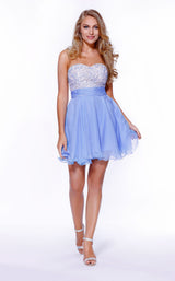 3 of 6 Nox Anabel 6169 Dress Periwinkle-Nude