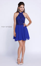Nox Anabel 6210 Dress Royal-Blue