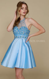 2 of 4 Nox Anabel 6262 Dress Ice-Blue