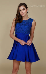 2 of 4 Nox Anabel 6288 Dress Royal-Blue