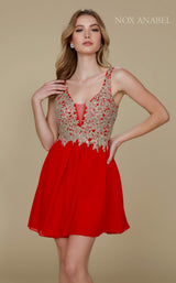 2 of 6 Nox Anabel 6291 Dress Red