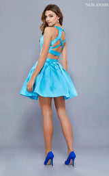 4 of 4 Nox Anabel 6293 Dress Turquoise