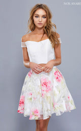 1 of 2 Nox Anabel 6306 Dress Floral-Patterns