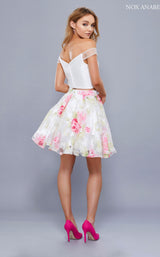 2 of 2 Nox Anabel 6306 Dress Floral-Patterns