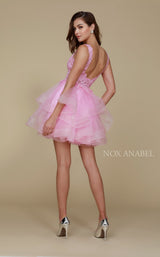 6 of 10 Nox Anabel 6310 Dress Blush