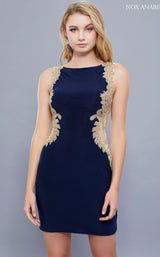 2 of 4 Nox Anabel 6312 Dress Navy