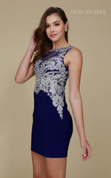 2 of 4 Nox Anabel 6313 Dress Royal-Blue
