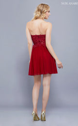 3 of 4 Nox Anabel 6314 Dress Burgundy