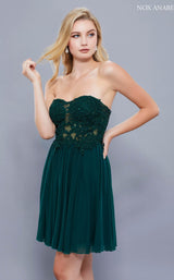 2 of 4 Nox Anabel 6314 Dress Hunter-Green