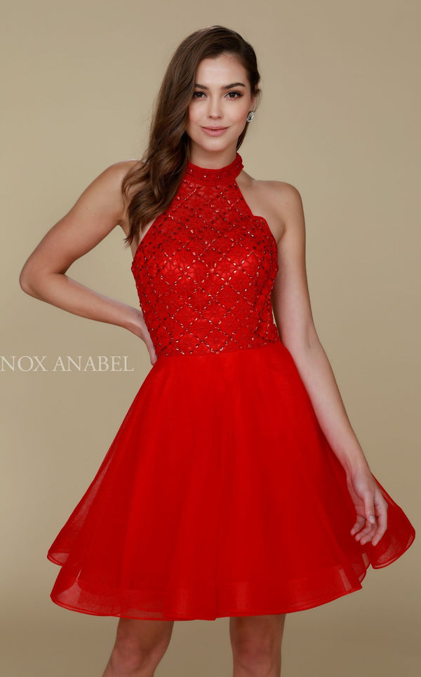 Nox Anabel 6316 Dress Red