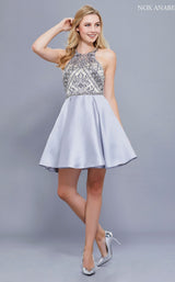 2 of 4 Nox Anabel 6328 Dress Silver