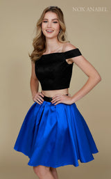 2 of 4 Nox Anabel 6336 Dress Royal-Black