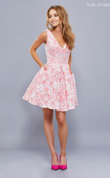 1 of 4 Nox Anabel 6362 Dress Blush