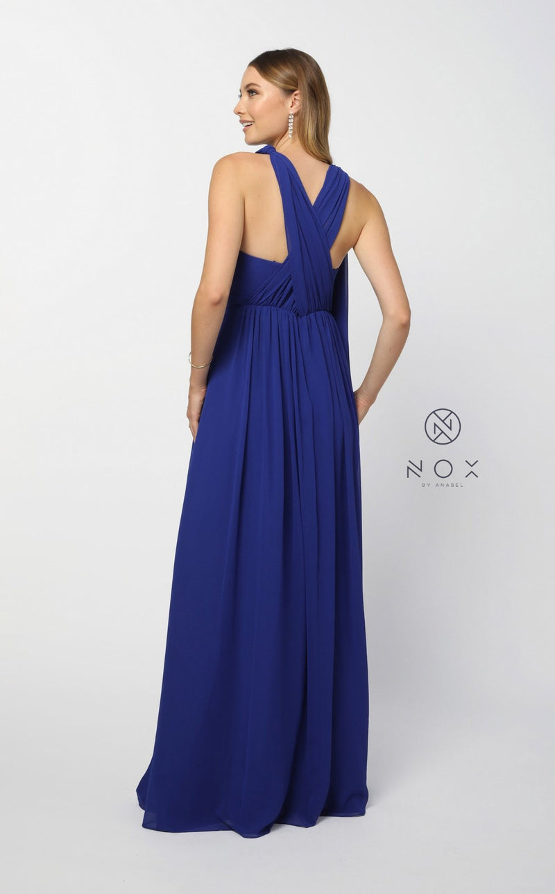 Nox Anabel 7124 Dress Royal-Blue