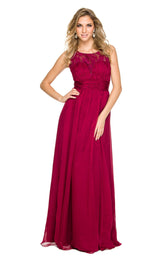 1 of 5 Nox Anabel 7126 Dress Burgundy