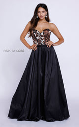 1 of 2 Nox Anabel 8230 Dress Leopard-Printed