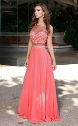 2 of 3 Nox Anabel 8251 Dress Coral