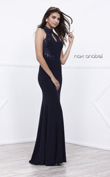 1 of 2 Nox Anabel 8278 Dress Navy-Blue